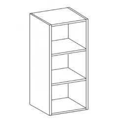 NIKI 7. 30 G-72 OTW 72 30x71,5x29 cm fényes krém/szürke