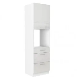 Niki 41 konyha 60 DPS-210 3S 1F prémium box fényes fehér
