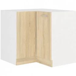 Niki 21. 89/89 DN 1F BB 83/83x82x48cm sonoma/fehér (munkalap nélkül)