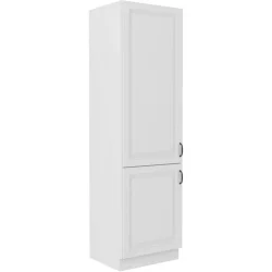 Niki 32. konyha 60 DK-210 2F 60x210x57cm matt fehér/ matt fehér