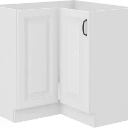Niki 32. konyha 89x89 DN 1F BB 83/83x82x52cm matt fehér/ matt fehér (munkalap nélk)