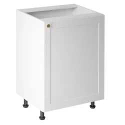 Linea fehér konyha D60-P/L - alsó 600-as 1 ajtós szekrény